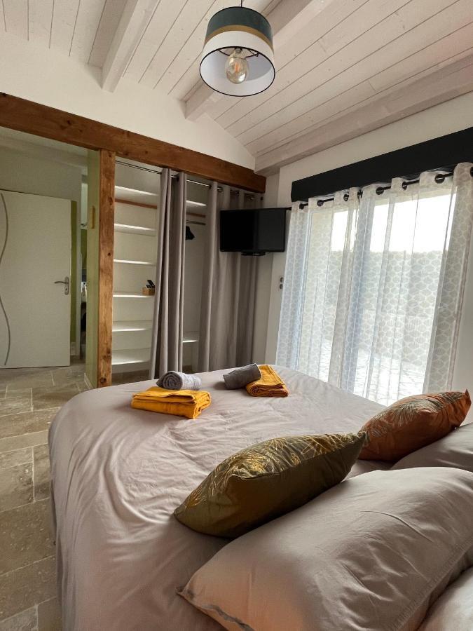 Chambre Au Calme Avec Spa Privatif Gratuit Sud Aveyron Les Palmiers Des Causses Saint-Rome-de-Tarn Exteriör bild
